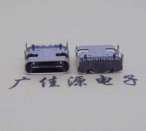 广东板上型type-c16p母座连接器 卧式type-c16p母座接口