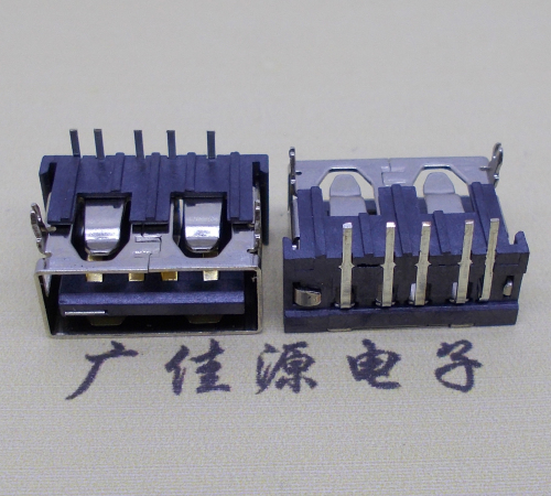 广东短体10.0母座5p插板闪充5A大电流接口