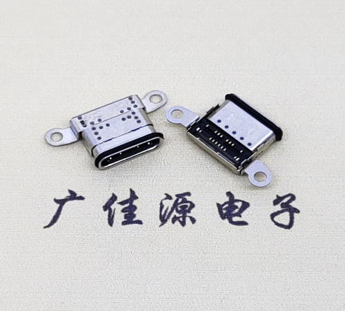 广东USB 3.1C口.TYPE-C16P防水双排贴插座